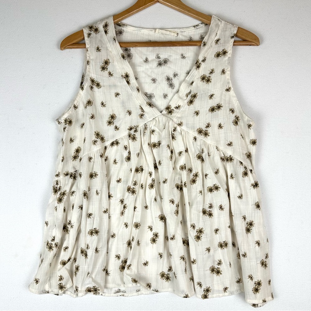 ee:some Floral Sleeveless Oversized Flowy Tank Cottagecore Boho